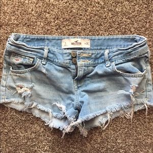 Hollister denim shorts